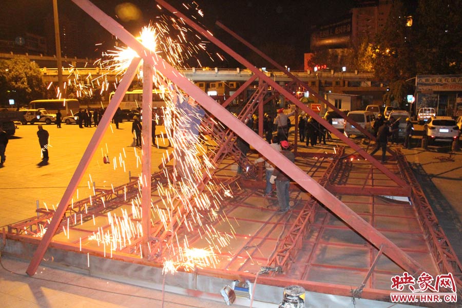 拆除現(xiàn)場。