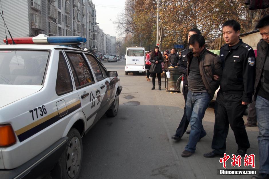 圖為抓獲犯罪嫌疑人（資料圖片）。