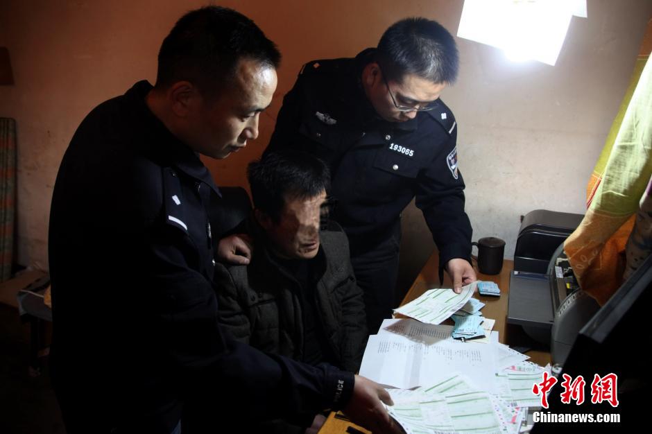 圖為抓獲犯罪嫌疑人（資料圖片）。