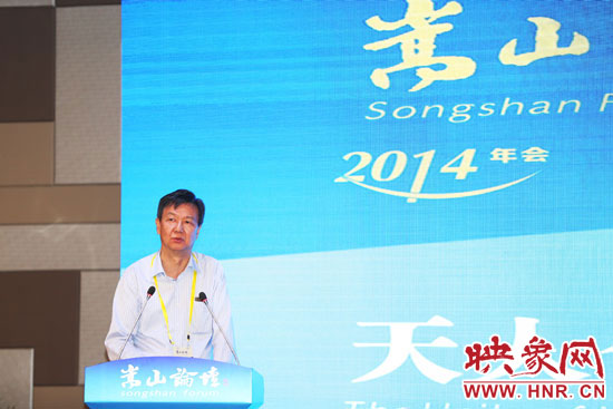 國務(wù)院發(fā)展研究中心原副主任、研究員盧中原演講。