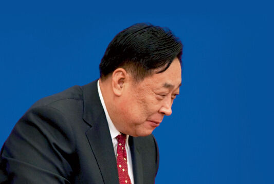 張力軍從環(huán)保部副部長(zhǎng)任上退休兩年多后，被中紀(jì)委宣布接受組織調(diào)查。資料圖