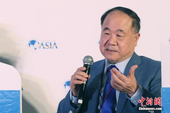 資料圖：莫言。 中新社記者 韓海丹 攝