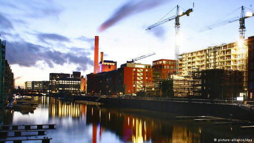 資料圖片：德國法蘭克福。（德國之聲電臺網(wǎng)站）