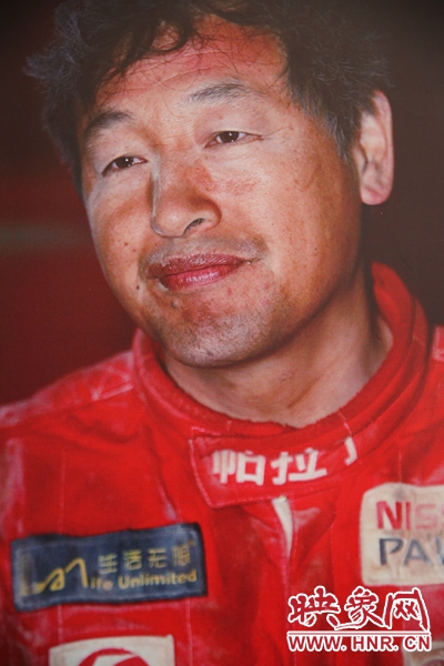 盧寧軍賽場(chǎng)的一刻。