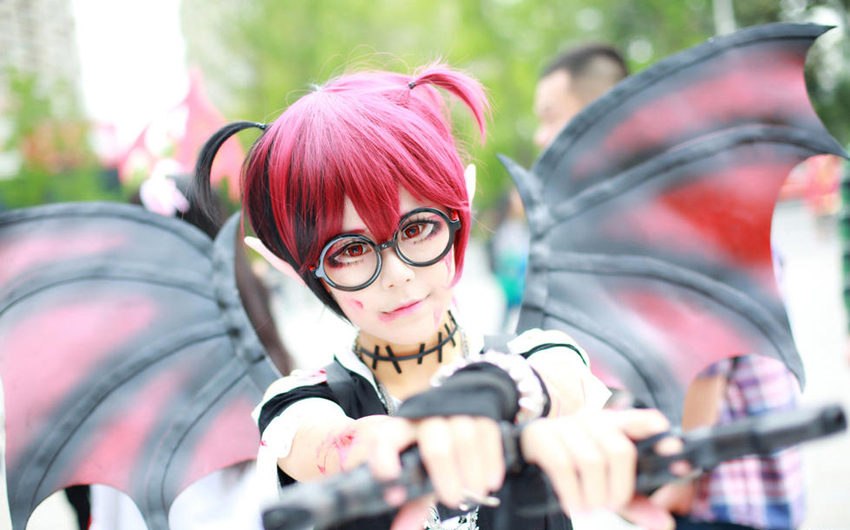 成都舉行西南最大動漫展 性感萌妹頻頻搶鏡 成都舉行西南最大動漫展 性感萌妹頻頻搶鏡