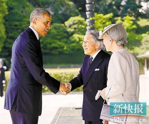 24日奧巴馬訪日見(jiàn)天皇未鞠躬 24日奧巴馬訪日見(jiàn)天皇未鞠躬