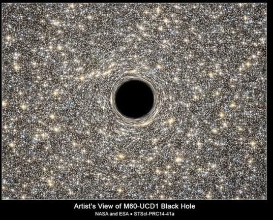 極小星系中發(fā)現超大黑洞質量約為2100萬個太陽 極小星系中發(fā)現超大黑洞質量約為2100萬個太陽