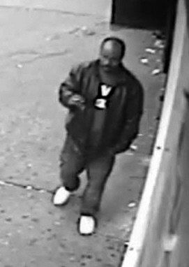 警方公布的嫌疑人視頻截圖。