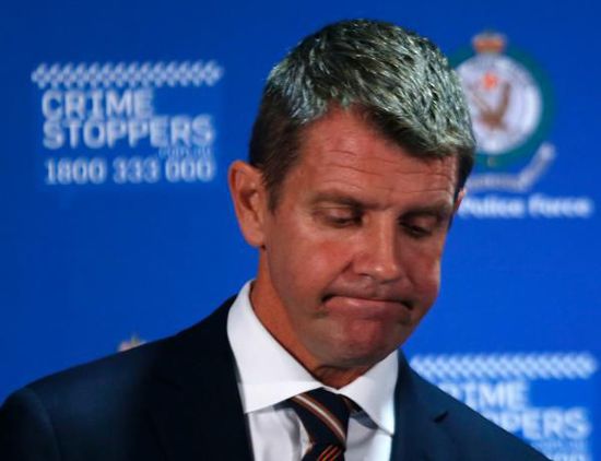 　新南威爾士州州長(zhǎng)Mike Baird出席新聞發(fā)布會(huì)。