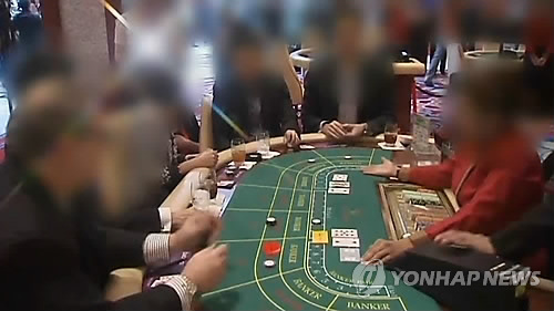 資料圖:某賭場一角 資料圖:某賭場一角