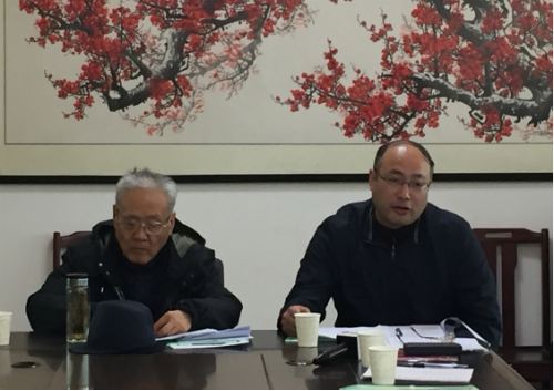 （左：原周口地區(qū)常委秘書(shū)長(zhǎng)梁祖靈 ；右：鄲城縣委常委組織部長(zhǎng)侯磊 ）