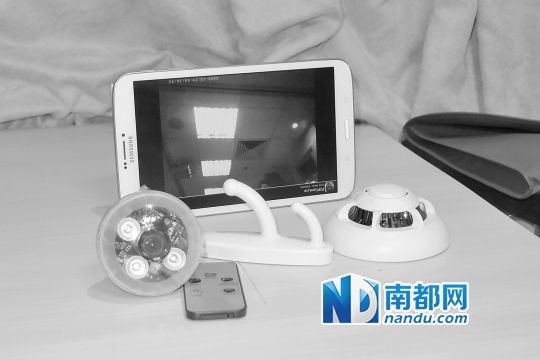 香港民建聯(lián)從市面購(gòu)買到的偷拍儀器。