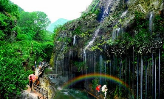 豫西大峽谷對全國中、高考學子0元門票開放(圖)