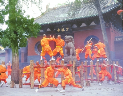 少林功夫名震天下 少林功夫名震天下