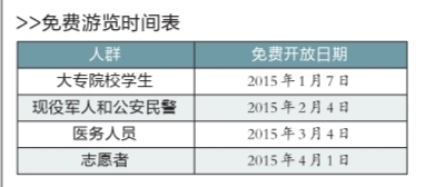 昨首批教師免費(fèi)游故宮 明年1月7日向大學(xué)生免費(fèi)開放