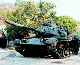 圖為M60A3同型戰(zhàn)車。圖片來源：臺(tái)灣媒體