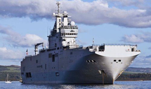 俄羅斯向法國購買西北風(fēng)級兩棲攻擊艦。