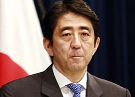 原文配圖：日本首相安倍晉三。