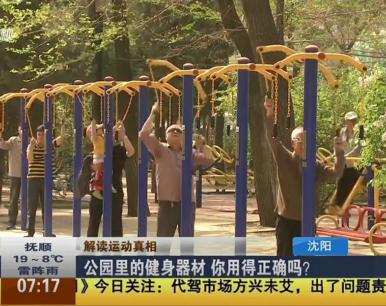 公園里的健身器材 你用得正確嗎？