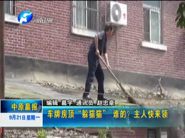 車(chē)牌房頂“躲貓貓”誰(shuí)的？