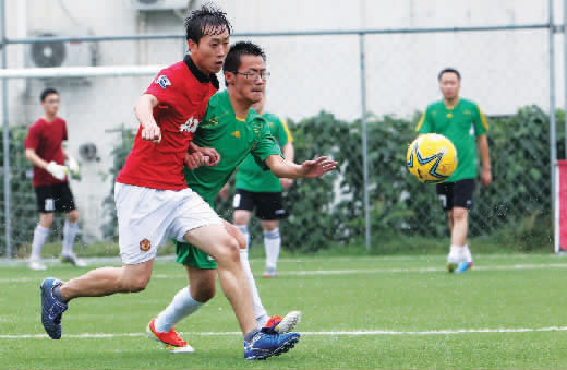 平安保險(xiǎn)與農(nóng)大體院的這場(chǎng)比賽，在上半場(chǎng)就失去了懸念