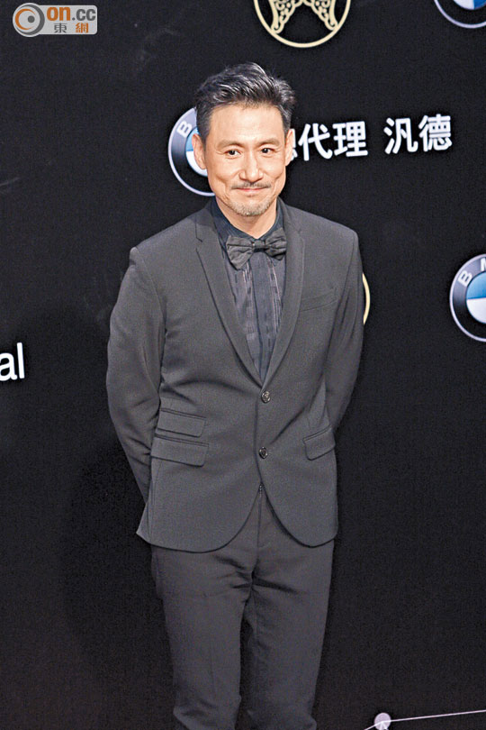 張學(xué)友排除萬難出席金曲獎。