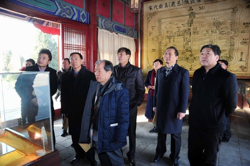 韓國訪問團(tuán)參觀鹿邑縣老子故里感到非常震撼